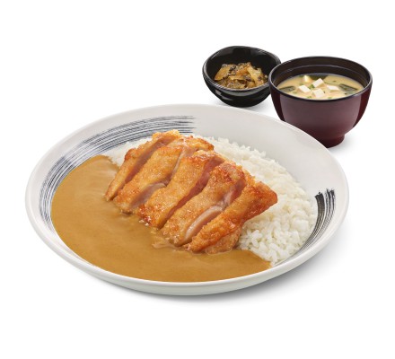 ข้าวแกงกะหรี่ไก่ทอด